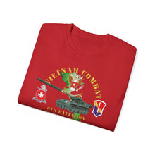 Load image into Gallery viewer, Unisex Ultra Cotton Tee - 6th Bn, 14th Artillery Regiment - w 1st Field Force - M107 - 175mm Gun - Vietnam Vet w VN SVC
