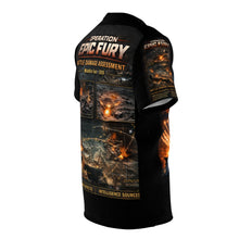 Load image into Gallery viewer, Operation EPIC FURY Tribute Tee — US Strike Against Iran Strategic Strike Campaign
