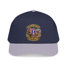 Load image into Gallery viewer, Mid Profile Baseball Cap - Army - 442nd Airborne Infantry Regimental Combat Team - 3D - Enhanced with EUR WWII SVC
