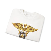 Load image into Gallery viewer, Crewneck Sweatshirt - Army Dental Corps Branch Insignia - 3D - Enhanced

