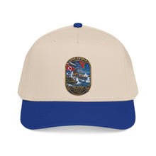 Load image into Gallery viewer, Mid Profile Baseball Cap - USS Pueblo Attack-Defense Commemorative Patch
