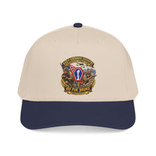 Load image into Gallery viewer, Mid Profile Baseball Cap - Army - 442nd Airborne Infantry Regimental Combat Team - 3D - Enhanced with EUR WWII SVC
