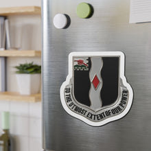 Load image into Gallery viewer, Die-Cut Magnet - DUI - Infantry - 60th Infantry Regiment wo txt - 3D - Enhanced X 300
