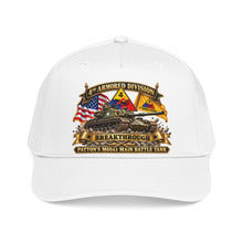 Load image into Gallery viewer, Mid Profile Baseball Cap - 4th Armored Division - PATTON'S M60A1 Main Battle Tank - Breakthrough Division
