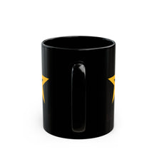 Load image into Gallery viewer, Black Mug (11oz, 15oz) - Army Star W Us Army
