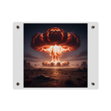 Load image into Gallery viewer, Acrylic Wall Art Panel - Atomic Blast in the desert
