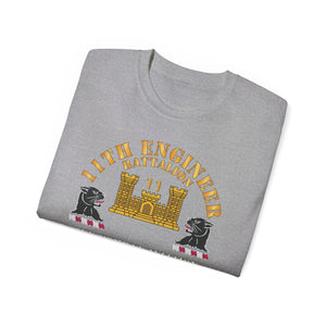 Unisex Ultra Cotton Tee - Classic - 11th Engineer Battalion - Camp Humphries 2nd Infantry Division - Korea