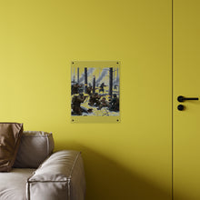 Load image into Gallery viewer, Acrylic Wall Art Panel - 101st Airborne Division fighting the German Army at the Battle of Bastogne
