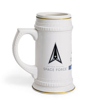 Load image into Gallery viewer, United States Space Force Retired Beer Stein — Military Veteran Stein Mug

