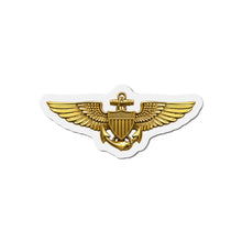 Load image into Gallery viewer, Die-Cut Magnet - USCG - Aviator Badge wo txt - 3D - Enhanced
