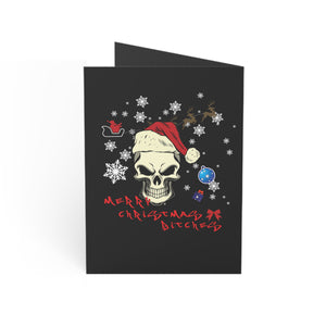 Greeting Cards (1, 10, 30, and 50pcs) - Merry Christmas Bitches