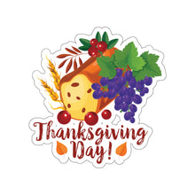 Load image into Gallery viewer, Die-Cut Stickers - Thanksgiving Day - Bread
