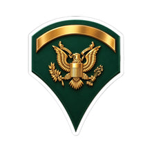 Load image into Gallery viewer, Kiss-Cut Stickers - Army - Specialist 5th Class - Retired - SP5 - 3D X 300
