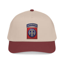 Load image into Gallery viewer, Mid Profile Baseball Cap - Army  - 82nd Airborne Division - SSI wo Txt - 3D - Enhanced
