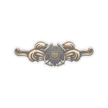 Load image into Gallery viewer, Kiss-Cut Stickers - USCG - Cutterman - Auxiliary wo txt - 3D - Enhanced
