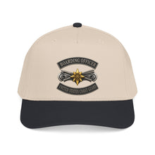 Load image into Gallery viewer, Mid Profile Baseball Cap - USCG - Boarding Officer w txt - 3D - Enhanced
