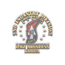 Load image into Gallery viewer, Kiss-Cut Stickers - Army - 2nd Infantry Division - ImJin Scout - DMZ Missions - 3D - Enhanced
