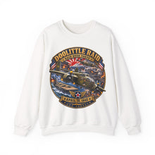 Load image into Gallery viewer, Crewneck Sweatshirt - Army Air Corps - Doolittle Raid US Hornet Attack Tokyo Japan - Apr 18, 1942 - WWII
