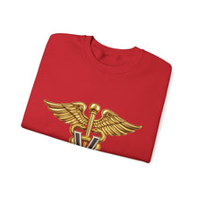 Load image into Gallery viewer, Crewneck Sweatshirt - Army Veterinary Corps Branch Insignia - 3D
