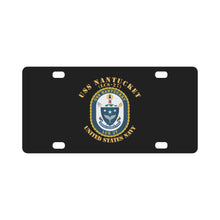 Load image into Gallery viewer, USS Nantucket (LCS 27) w Txt X 300 Classic License Plate
