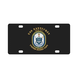 USS Nantucket (LCS 27) w Txt X 300 Classic License Plate