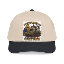 Load image into Gallery viewer, Mid Profile Baseball Cap - Army - 761st Tank Battalion - Black Panthers - w Tank w - KITT SSI WWII  EU SVC - 3D - Enhanced
