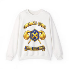 Load image into Gallery viewer, Crewneck Sweatshirt - Army - Chemical Corps - 3D - Enhanced
