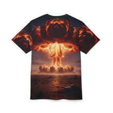 Load image into Gallery viewer, All Over Print Unisex Cut &amp; Sew Tee - AOP - Coming Soon Design, Custom Graphic T-shirt, Novelty Top, Unique Apparel, Gift for Men and Women,

