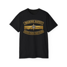 Load image into Gallery viewer, Unisex Ultra Cotton Tee - USCG - Marine Safety w txt - 3D - Enhanced
