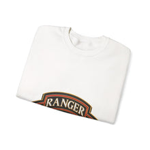 Load image into Gallery viewer, Crewneck Sweatshirt - Army - 75th Ranger Regiment - STB - Ranger Scroll - 3D - Enhanced

