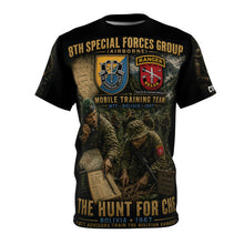 Load image into Gallery viewer, 8th Special Forces Group (Airborne) Tribute Tee — Bolivia 1967 "The Hunt for Che"
