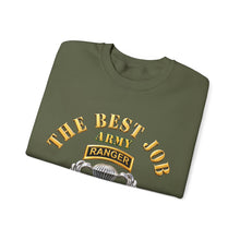 Load image into Gallery viewer, Crewneck Sweatshirt - Airborne Ranger - Best Job I ever Had - 3D - Enhanced
