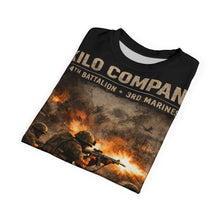 Load image into Gallery viewer, Marine Tribute Tee — "Surviving the Fire Fight" (Kilo Co., 4/3)
