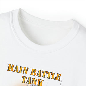 Unisex Ultra Cotton Tee - Army - Main Battle Tank - M1A1 X 300