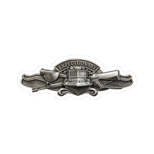 Load image into Gallery viewer, Kiss-Cut Stickers - USCG - Expeditionary Warfare Specialist wo txt - 3D - Enhanced
