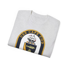 Load image into Gallery viewer, Unisex Ultra Cotton Tee - Navy - USS Cape Cod (AD 43) wo txt X 300
