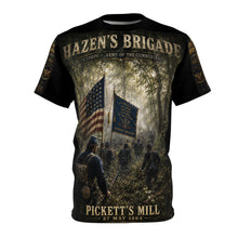 Load image into Gallery viewer, Union Forces - Hazen's Brigade- The Attack at Pickett's' Mill Tribute Tee — 27 May 1864, Dallas Georgia
