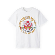 Load image into Gallery viewer, Unisex Ultra Cotton Tee - 864th Engineer Battalion with Vietnam Service Ribbon X 300
