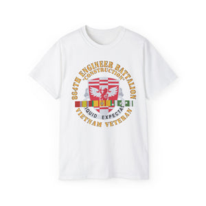 Unisex Ultra Cotton Tee - 864th Engineer Battalion with Vietnam Service Ribbon X 300