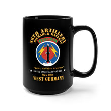 Load image into Gallery viewer, Black Mug 15oz - 56th Artillery Command - Pershing - Bismark Kaserne - New Ulm X 300
