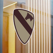 Load image into Gallery viewer, Kiss-Cut Vinyl Decals - SSI - 1st Cavalry Division - Subdued Desert X 300
