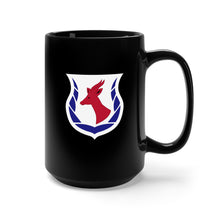 Load image into Gallery viewer, Black Mug 15oz - Army - Kagnew Station - East Africa no txt wo Drop Shadow
