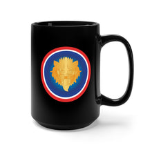 Load image into Gallery viewer, Black Mug 15oz - Army - 106th Infantry Division - SSI wo Txt X 300
