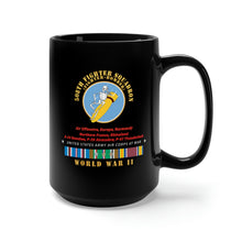 Load image into Gallery viewer, Black Mug 15oz  - 508th Fighter Squadron (Fighter Bomber), Campaigns - EUR SVC X 300
