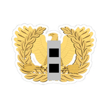 Load image into Gallery viewer, Kiss-Cut Stickers - Army - Chief Warrant Officer - W02 - Flat - Eagle and Bar wo txt X 300
