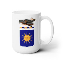 Load image into Gallery viewer, White Ceramic Mug 15oz - Army - COA - 26th Cavalry Regiment (Philippine Scouts)  wo Txt
