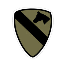 Load image into Gallery viewer, Kiss-Cut Stickers - SSI - 1st Cavalry Division - Subdued

