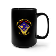 Load image into Gallery viewer, Black Mug 15oz - Army - 45th Infantry Division - DUI - wo DS
