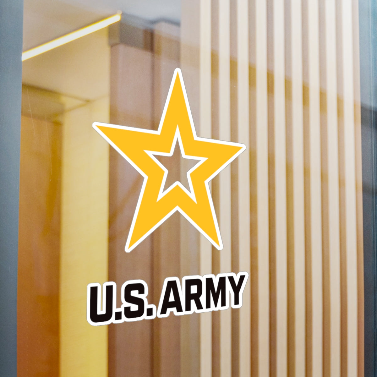 Kiss-Cut Vinyl Decals - Army Star W Us Army X 300 – MIP Brand Store