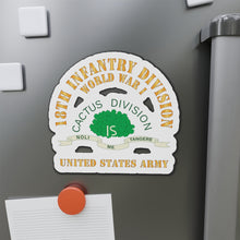 Load image into Gallery viewer, Die-Cut Magnets - Army - SSI - 18th Infantry Division  - WWI - US Army X 300
